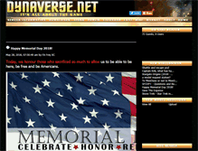Tablet Screenshot of dynaverse.net